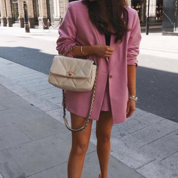 Zara Jackets & Blazers - Zara bloggers favorite Linen blend blazer shorts set